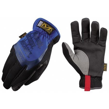 Mechanix Wear Mechanics Gloves, M, Blue, Spandex MFF-03-009