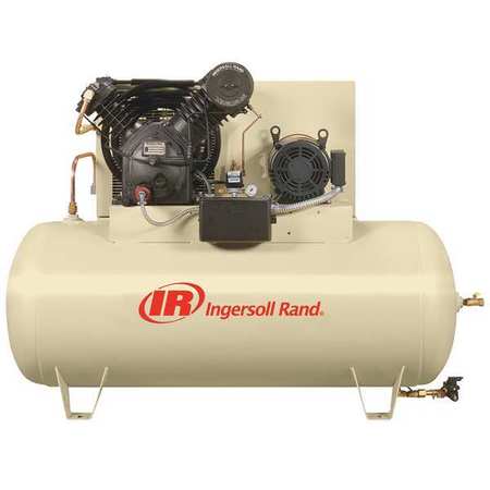 Ingersoll-Rand Electric Air Compressor, 2 Stage, 10 HP 2545E10-P-460/3