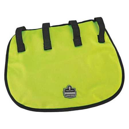 CHILL-ITS BY ERGODYNE Neck Shade, For Use With Hard Hats Lime 6670CT