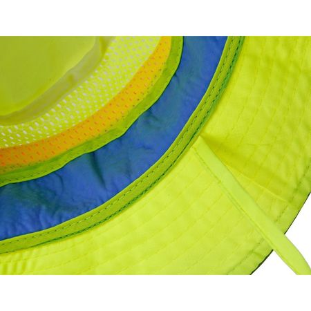Chill-Its By Ergodyne Cooling Hat, Lime, L/XL 8935CT