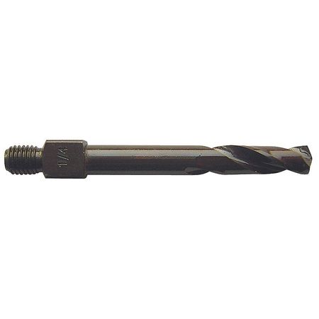 ZORO SELECT Cobalt Threaded Shank Drill, Long, #16 16W815