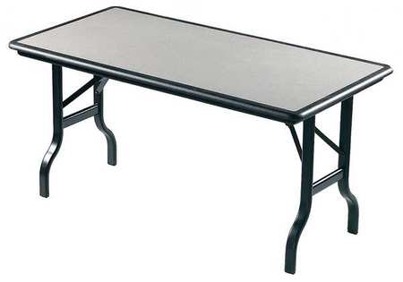 ICEBERG Rectangle IndestrucTableÃ‚Â® Ultimate Folding Table, Gray Granite - 30" x 96", 30" W, 29" H 65137