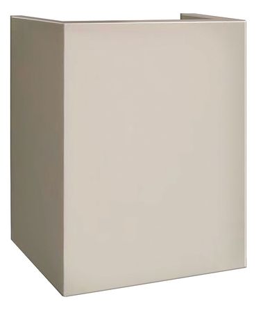 MESA SAFE CO Hotel & Residential Safe Pedestal, Cream MP916