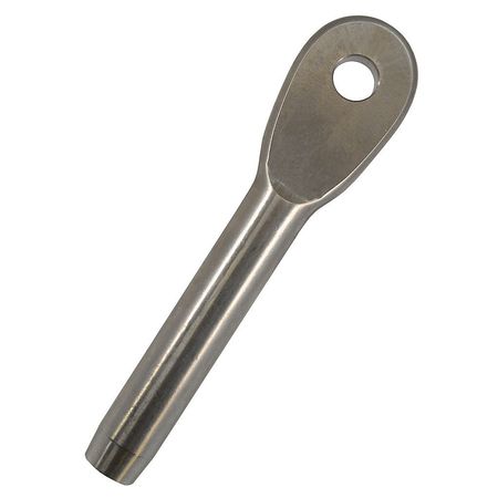 LOOS Eye End Fitting, 316 S.S, Size 1/16 668-2X