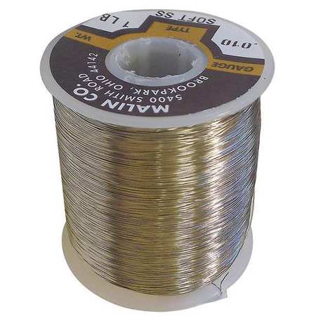 MALIN CO Baling Wire, 0.023 Dia, 177.175 ft 08-0230-014S