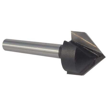 Westward Grooving Rtr Bit, Carbide Tipped, 1/2 In 16Y580