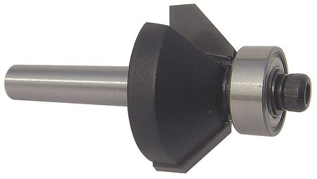 WESTWARD Chamfer Rtr Bit, Carbide Tipped, 1-1/2 In 16Y541