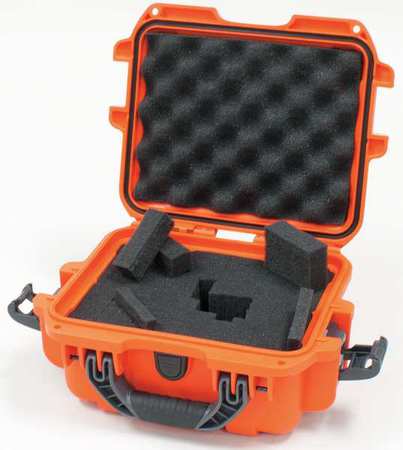 Nanuk Cases Orange Protective Case, 12-1/2"L x 10.1"W x 6"D 905S-010OR-0A0