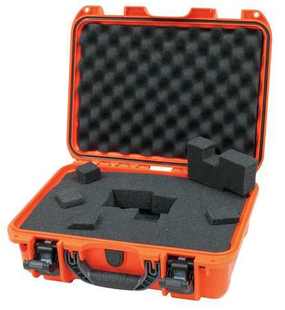 NANUK CASES Orange Protective Case, 16.7"L x 13.4"W x 6.8"D 920S-010OR-0A0