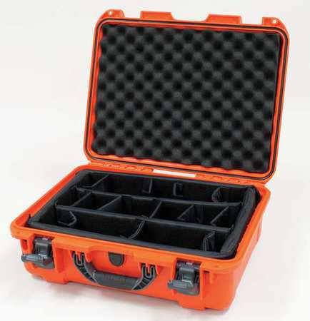 NANUK CASES Orange Protective Case, 19.8"L x 16"W x 7.6"D 930S-020OR-0A0