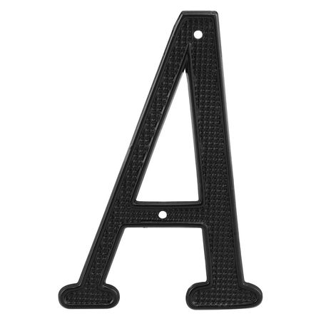 Primeline Tools 4 in. House Letter A, Diecast, Black Finish (2 Pack) MP4106
