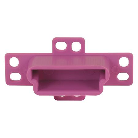 Primeline Tools Drawer Track Backplate, 1-1/4 in. Opening, Plastic, Purple (Single Pack) MP7133-KT