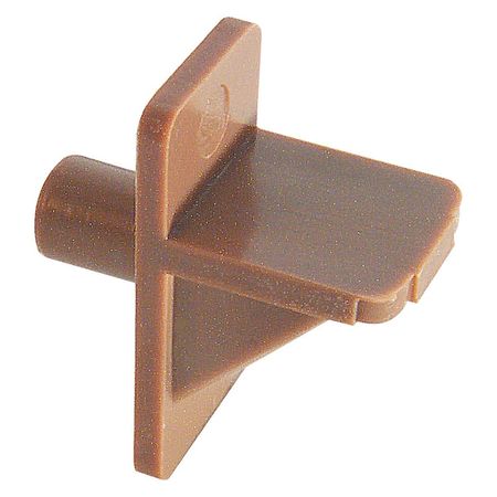 PRIMELINE TOOLS Shelf Support Pegs 1/2 in. Width X 1 in. Length X 1/4 in. Diameter Plastic Light Brown (50 Pack) MP9001