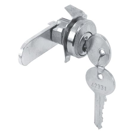 PRIMELINE TOOLS Mail Box Lock Cutler-Fed with Dust Cover, Nickel (Single Pack) MP4300