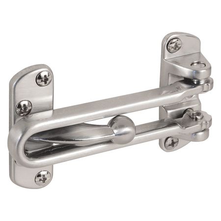 PRIMELINE TOOLS Swing Bar Lock, 3-7/8 in. Bar Length, Diecast Zinc, Polished Chrome (Single Pack) MP4121-1