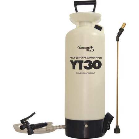 Sprayers Plus 3 gal. Compressing Sprayer with Pump, 51" Hose Length YT30