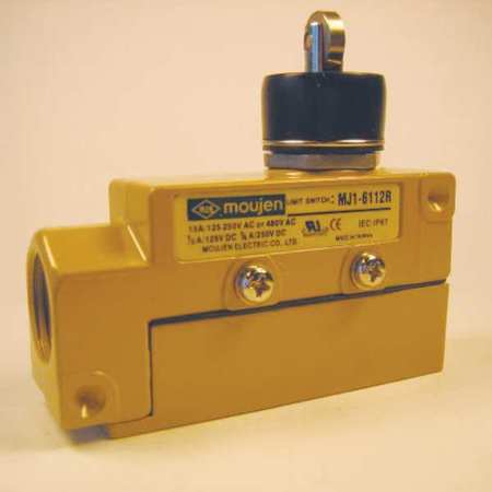 MOUJEN Heavy Duty Limit Switch, Plunger, Roller, SPDT MJ1-6112R