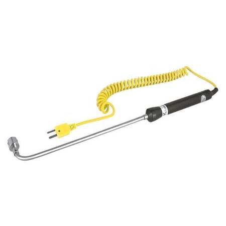 REED INSTRUMENTS Right Angle Thermocouple Surface Probe, Type K, -58 to 932°F (-50 to 500°C) R2930