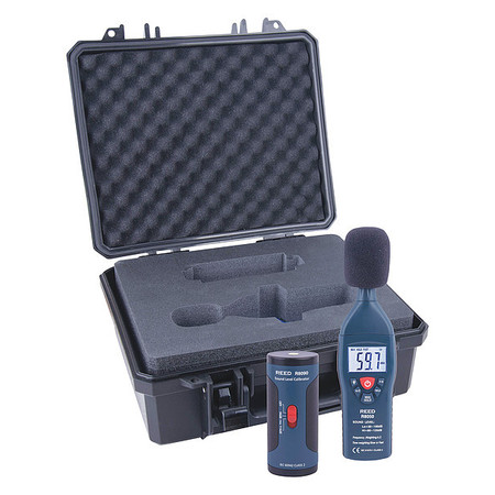 Reed Instruments Sound Level Meter and Calibrator Kit (R8050 and R8090) R8050-KIT