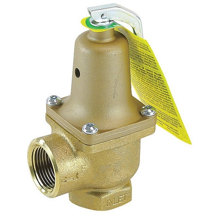 WATTS Backflow Check Relief Valve, 1", 125 psi 0121504