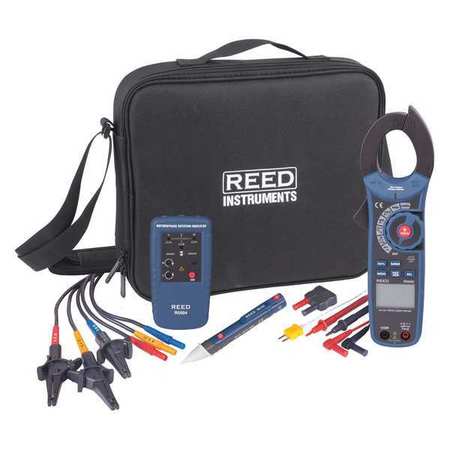 REED INSTRUMENTS Phase Rotation/Clamp Meter Kit R5004-KIT
