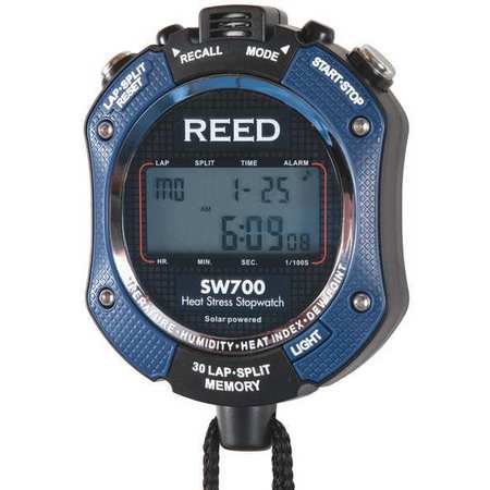 REED INSTRUMENTS Heat Stress Stopwatch SW700