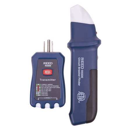 Reed Instruments Circuit Breaker Finder with Built-In GFCI R5500