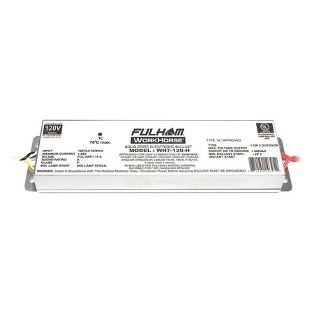 FULHAM Adaptable IS, 120V, Max 220W, Linear WH7-120-H