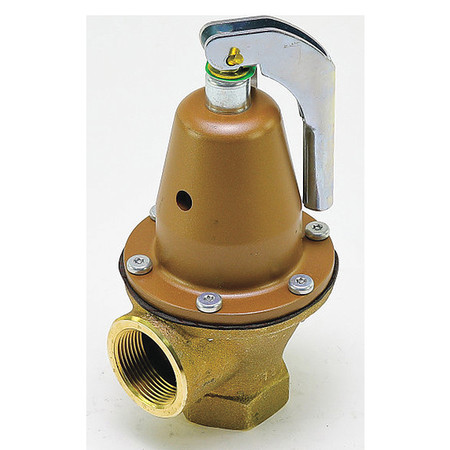 WATTS Backflow Check Relief Valve, 1-1/4", 80psi 0121517