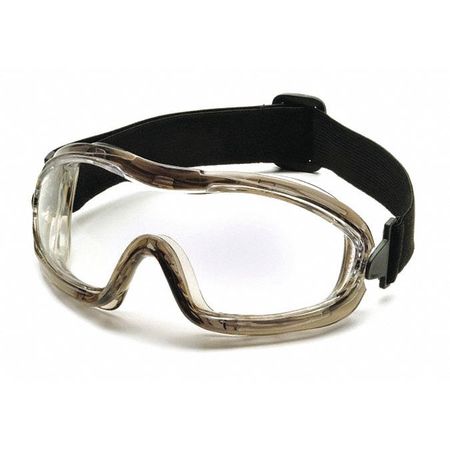 Pyramex Safety Goggles, Clear Anti-Fog, Scratch-Resistant Lens G704T