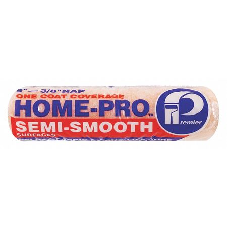 Home-Pro 9" Paint Roller Cover, 3/8" Nap, Polyester, 36 PK 922