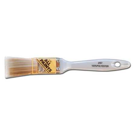 Premier 1" Varnish Paint Brush, Polyester Bristle, Plastic Handle, 12 267V-10