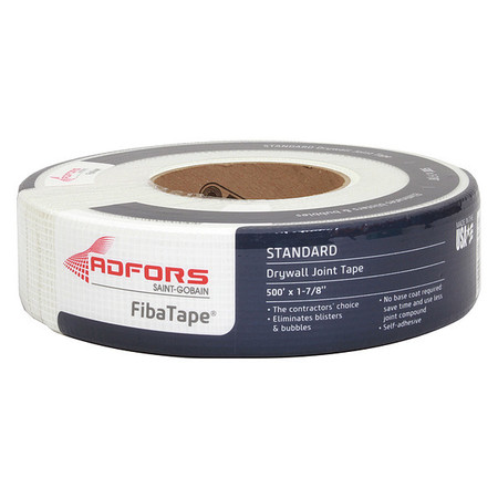 ADFORS Drywall Joint Tape, White, 1-7/8"x500 ft. FDW8662-U