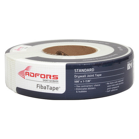 ADFORS Drywall Joint Tape, White, 1-7/8"x500 ft. FDW6711-U