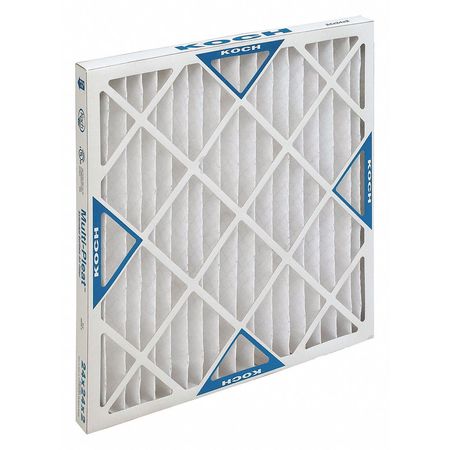 KOCH FILTER 18x24x2 High Capacity Pleated Air Filter, MERV 8 102-701-018