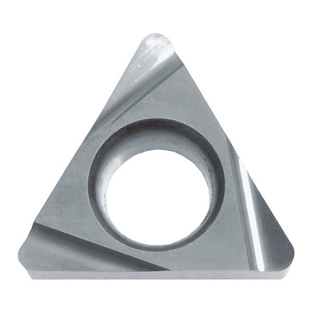 KYOCERA Diamond Turning Insert, Triangle, 5/32 in, .2 TBGT12102RKW10
