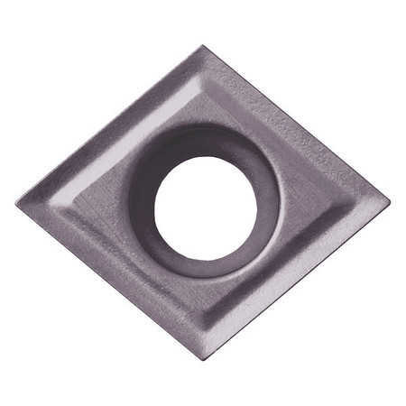 KYOCERA Diamond Turning Insert, Diamond, 3/8", 80  Degrees, 0.0079" CCGT32505MFPR1225