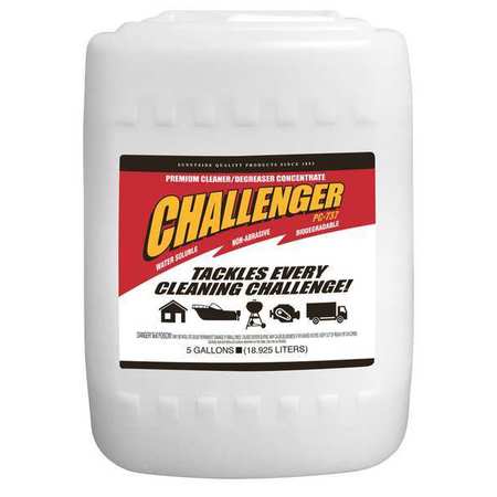 CHALLENGER Degreaser, Concentrated, 5 Gallon 737G5