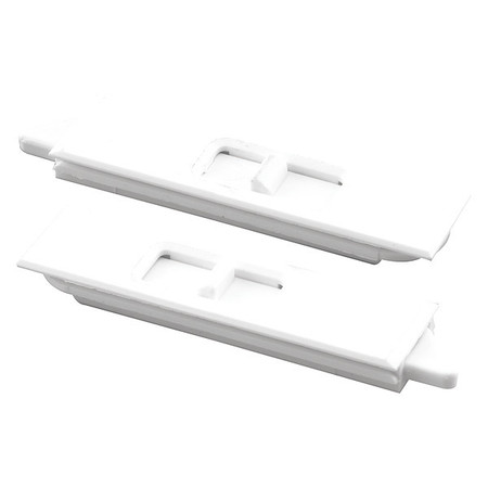 Primeline Tools Tilt Latch Pair, White Plastic Construction, Spring-Loaded, Snap-In (1 Pair) MP2734