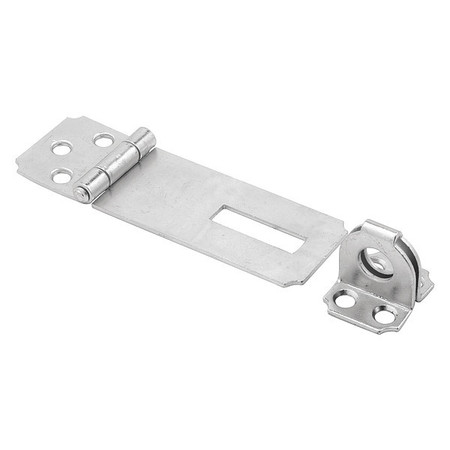 Primeline Tools Safety Hasp, 3-1/2 in., Steel Construction, Zinc Plated Finish, Fixed (Single Pack) MP5057