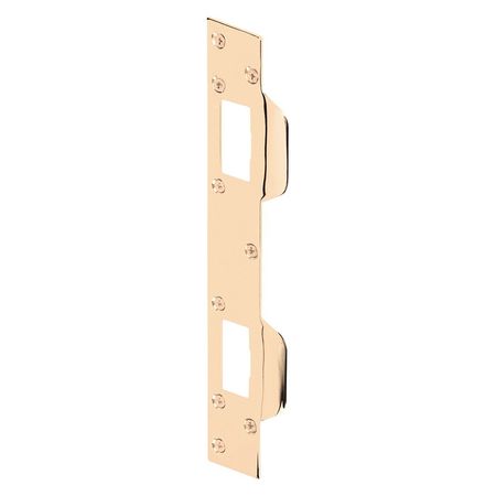 PRIMELINE TOOLS Door Strike, Accommodates 5-1/2 in. to 6 in. Hole Centers, Steel (Single Pack) MP9480