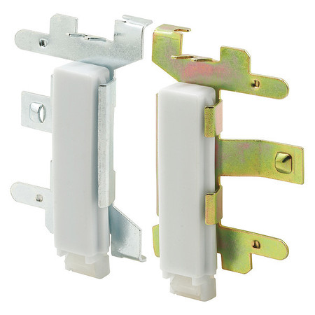 Primeline Tools Snap-In Closet Door Guide, Bottom Mount Left and Right Hand, Cox Doors (Single Pack) N 6553