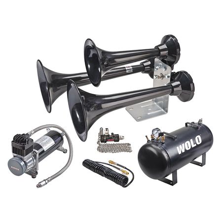 WOLO Train Horn, Pro Plus, Lanyard Operated 849-860