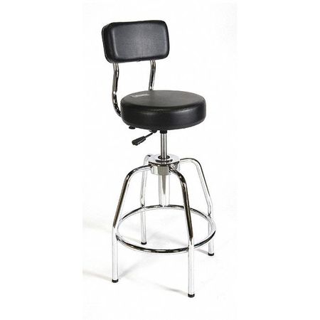 Shopsol Workbench Chair, Vinyl Seat, Back 3010002