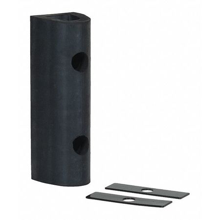 Vestil Extruded Rubber Fender Bumper, 12x4.25x4 M-4-12