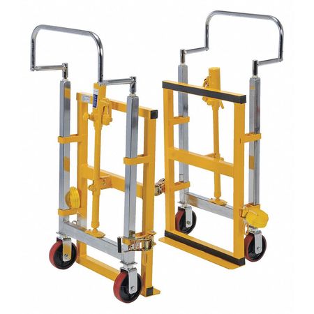 VESTIL Mechanical Furniture & Crate Mover 4000lb Poly-On-Steel 26 1/4 x 2 1/4 MFM-4000