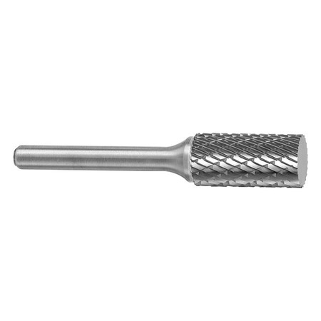 SGSPRO Carbide Bur, Cylinder, 5/16in., Double Cut 10053