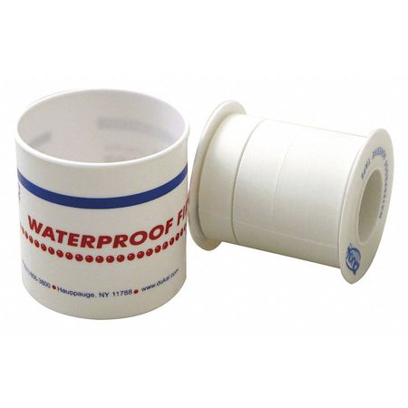 Zoro Select First Aid Tape, White, 1" W x 5 yd. L 9999-1360