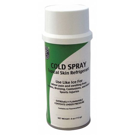 ZORO SELECT Cold Spray, Can, 4.000 oz. 9999-3121