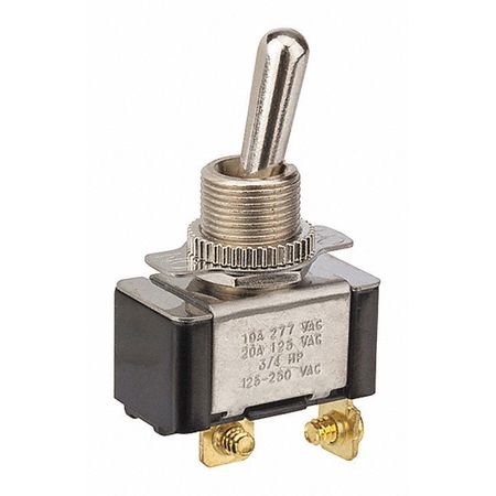 NSI INDUSTRIES Toggle Switch Bat Spst On-Off Scrw Term 78210TS